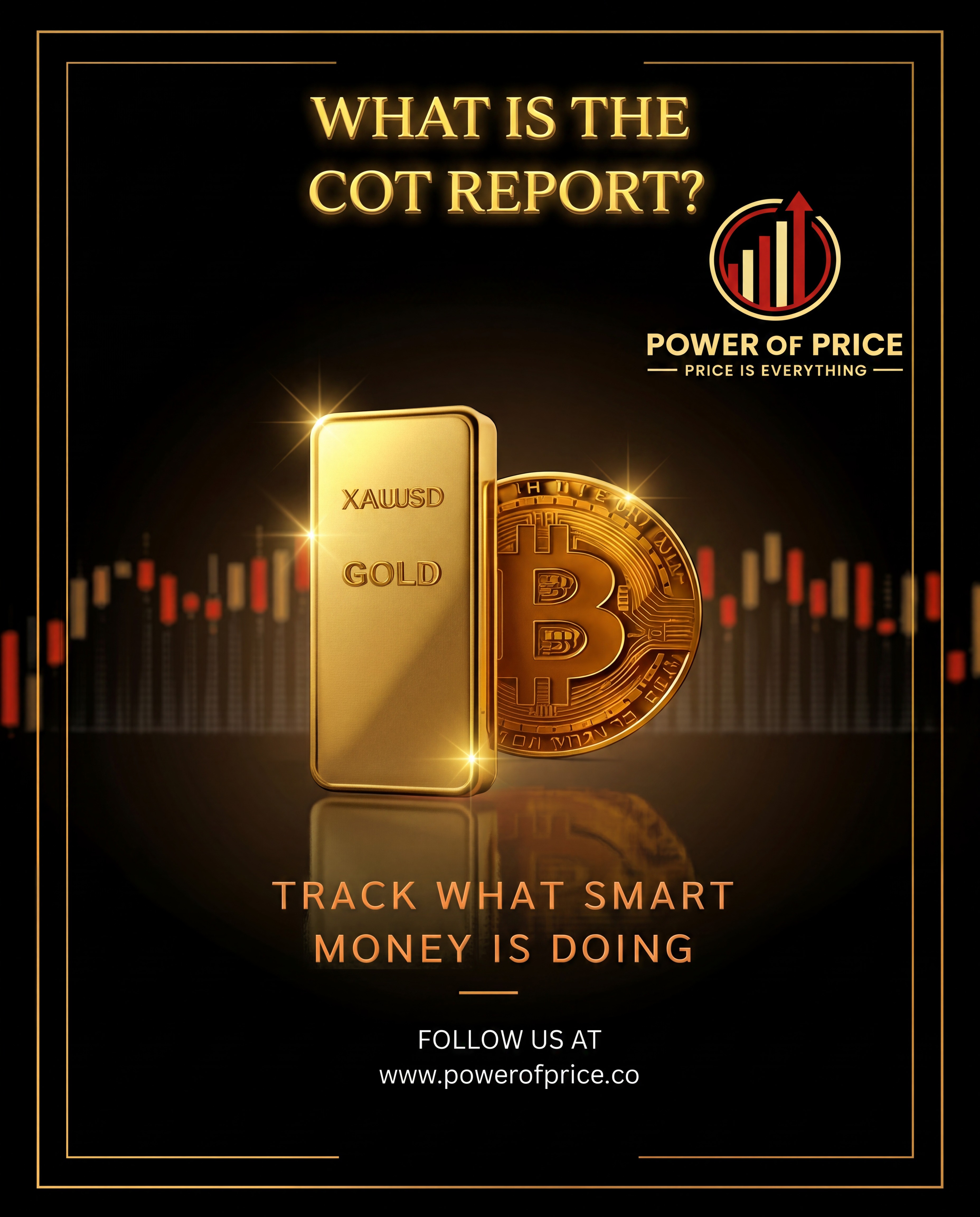 What Is the COT Report? Track what smart money is doing — Gold XAUUSD and Bitcoin · Power of Price